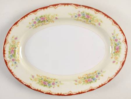 ESO21 12" Oval Serving Platter by ESCO (Japan)