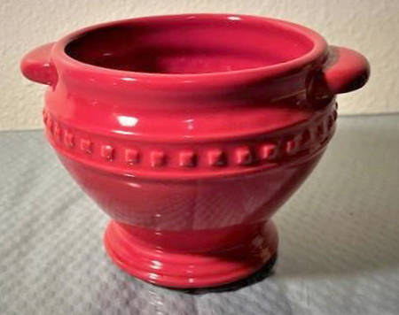 Kick It Up a Notch Red Sugar Bowl No Lid