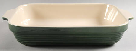 Le Potier Green (Olive) 15" Rectangular Baker