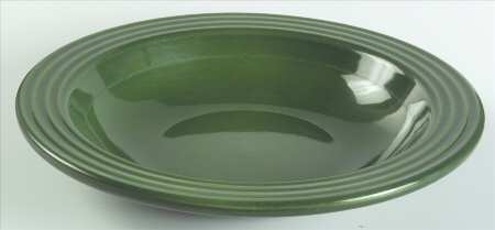 Le Potier Green (Olive) 8" Soup/Pasta Bowl
