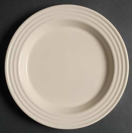 Le Potier Creme (Ivoire) Salad/Dessert Plate