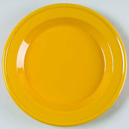 Citron Pastis (Yellow) Salad/Dessert Plate