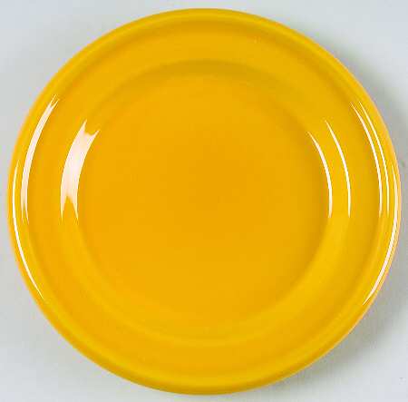 Citron Pastis (Yellow) Bread & Butter Plate