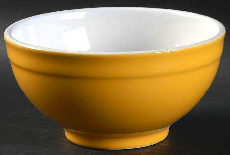 Citron Pastis (Yellow) Coupe Cereal Bowl
