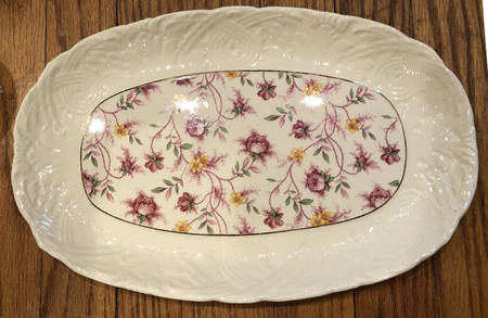 Rosalie Cheery Chintz 13" Oval Serving Platter