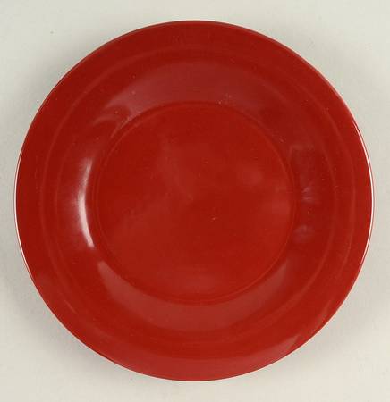 Fiesta Red Salad Plate