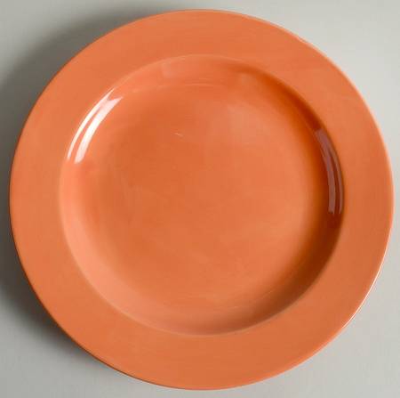Fiesta Orange Salad Plate