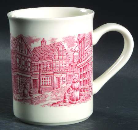 Dickens Series Red by English Ironstone Tableware