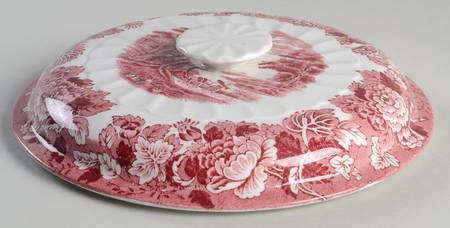English Scenery Red by English Ironstone Tableware