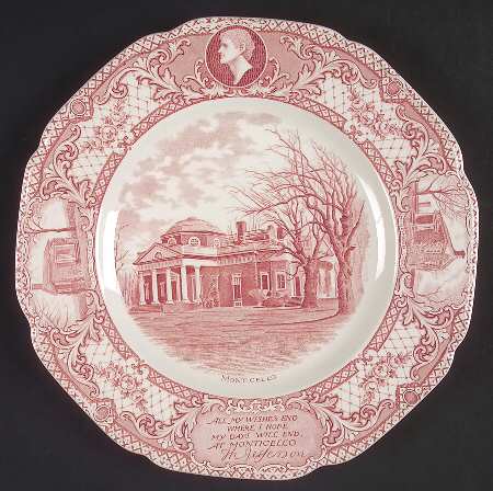 Monticello Red by Crown Ducal