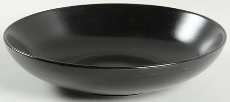 Trilogy Black 9" Individual Pasta Bowl
