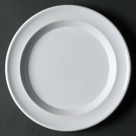 Blanc (White) Salad/Dessert Plate