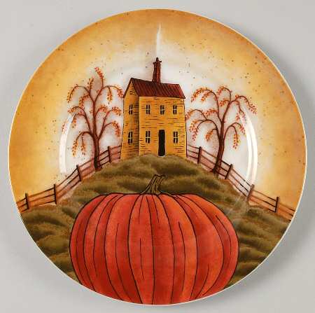 Autumn Splendor Salad Plate