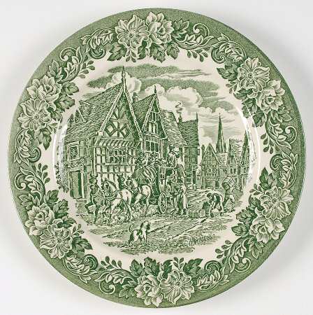 Dickens Series Green by English Ironstone Tableware