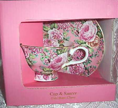 EDX1 Footed Cup & Saucer Set