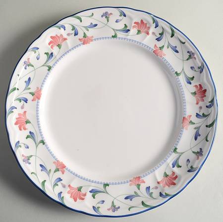 Indigo Garden 12" Chop Plate (Round Platter)
