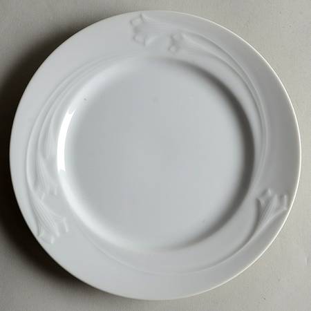White Jasmine Salad Plate