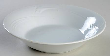 White Jasmine Coupe Soup Bowl