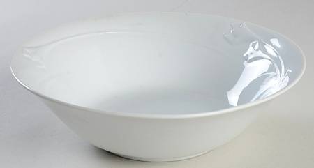 White Jasmine 8" Round Vegetable Bowl