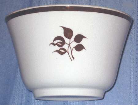 Tobacco Leaf Open Sugar Bowl by Elsmore & Forster