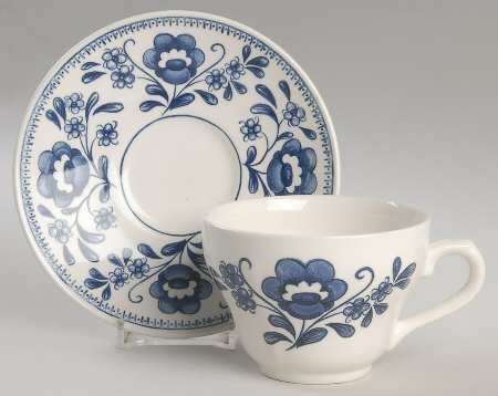 CCH5 Flat Cup & Saucer Set
