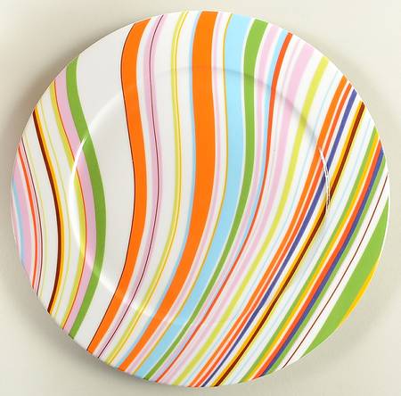 Marble Swirl Salad/Dessert Plate