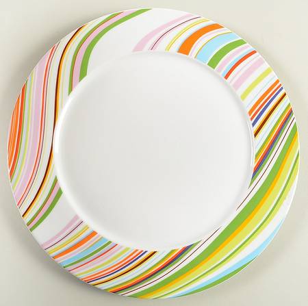 Marble Swirl Dinner Plate