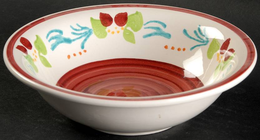 Rosa Garden Soup/Cereal Bowl by Essential Home