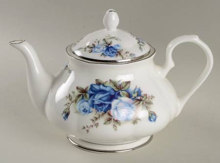 Moonlight Rose Teapot & Lid