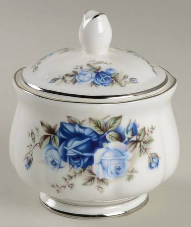 Moonlight Rose Sugar Bowl & Lid