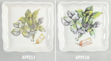 EFD3 Square Appetizer Plate