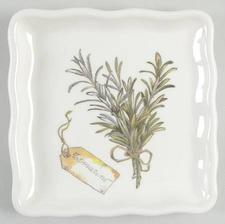 EFD3 Square Appetizer Plate