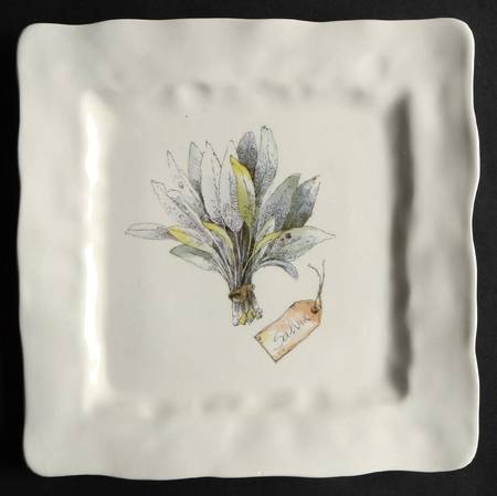 EFD3 Square Salad Plate