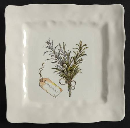 EFD3 Square Salad Plate