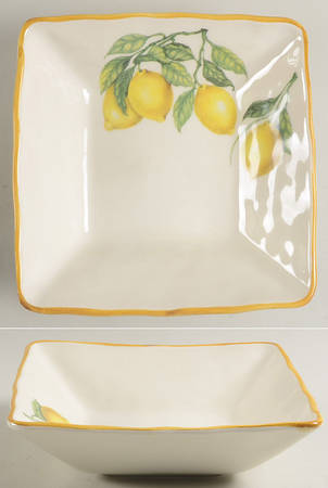 EFD12 8" Individual Square Pasta Bowl