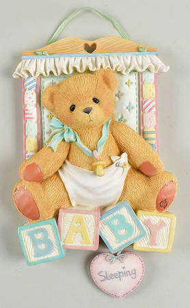Cherished Teddies Baby Giftware Plaque Wall