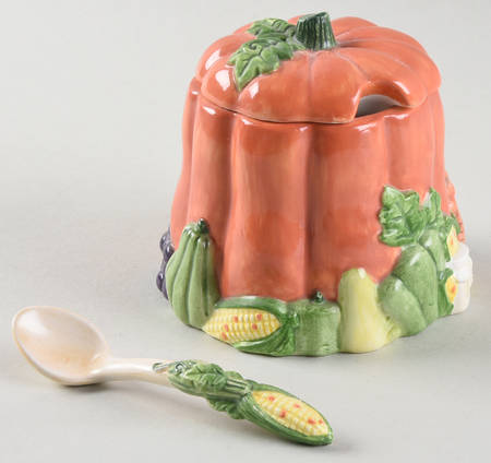 We Bear Thanks Figural Sugar Bowl & Lid
