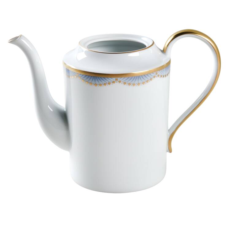 Coronation Blue Coffee Pot No Lid