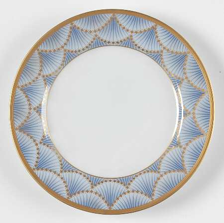 Coronation Blue Bread & Butter Plate