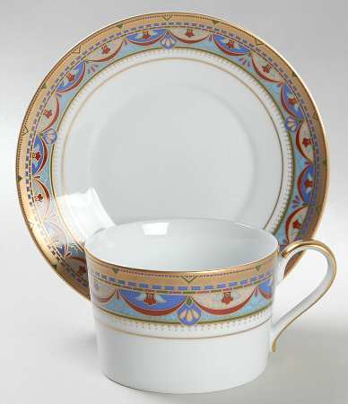 Grand Duchess Flat Cup & Saucer Set