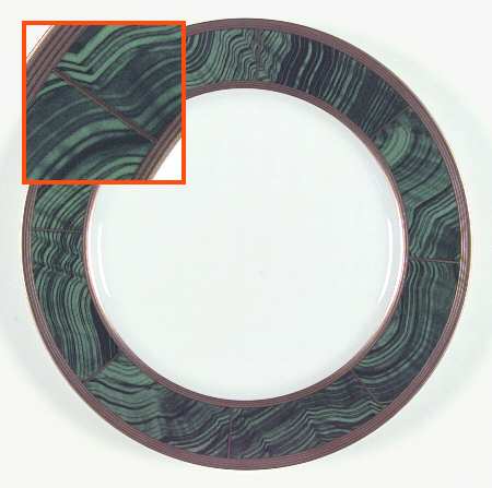 Imperial Court Malachite by Faberge