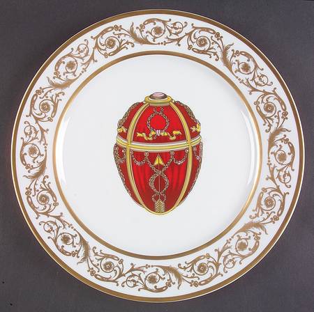 Imperial Egg Collection Service Plate (Charger)