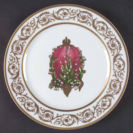 Imperial Egg Collection Service Plate (Charger)