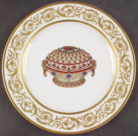 Imperial Egg Collection Service Plate (Charger)
