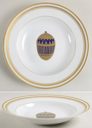 Imperial Egg Collection Large Rim Soup Bowl