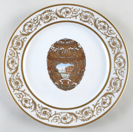 Imperial Egg Collection Service Plate (Charger)