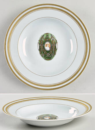Imperial Egg Collection Large Rim Soup Bowl