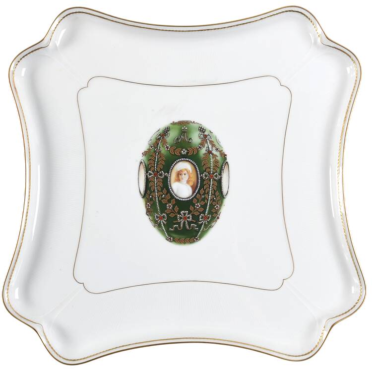 Imperial Egg Collection 14" Square Tray