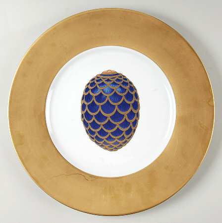 Imperial Egg Collection Accent Service Plate (Charger)
