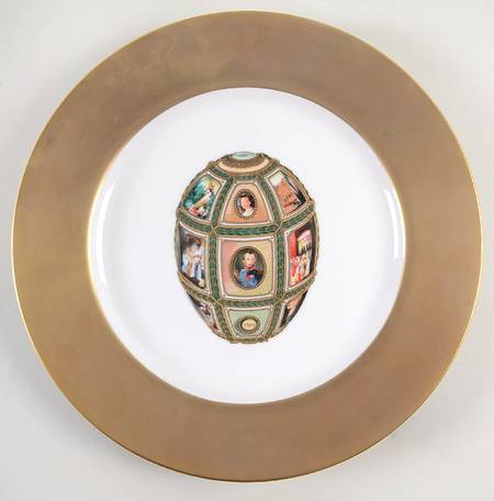 Imperial Egg Collection Accent Service Plate (Charger)